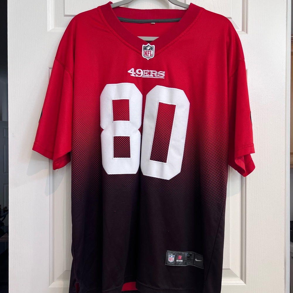 San Francisco 49er’s Jerry Rice #80 jersey